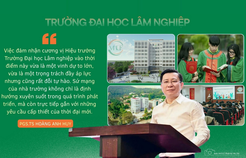Hiệu trưởng Trường ĐH Lâm nghiệp nêu 3 nhóm chính sách trọng tâm để thu hút và giữ chân nhân tài